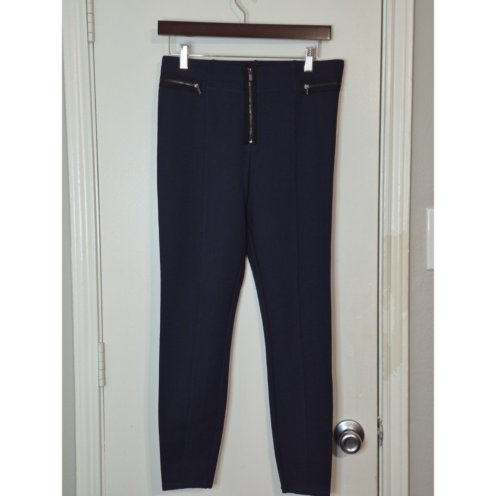 Abercrombie & Fitch Medium Blue Ponte Leggings Pants Skinny Stretch Casual